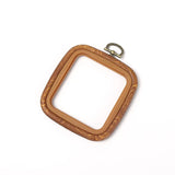 Rubber Imitate Wood Hoop Circle Embroidery Circle Round Bamboo Diy Art Craft Cross Stith Sewing Need work Tools Flower Wreath