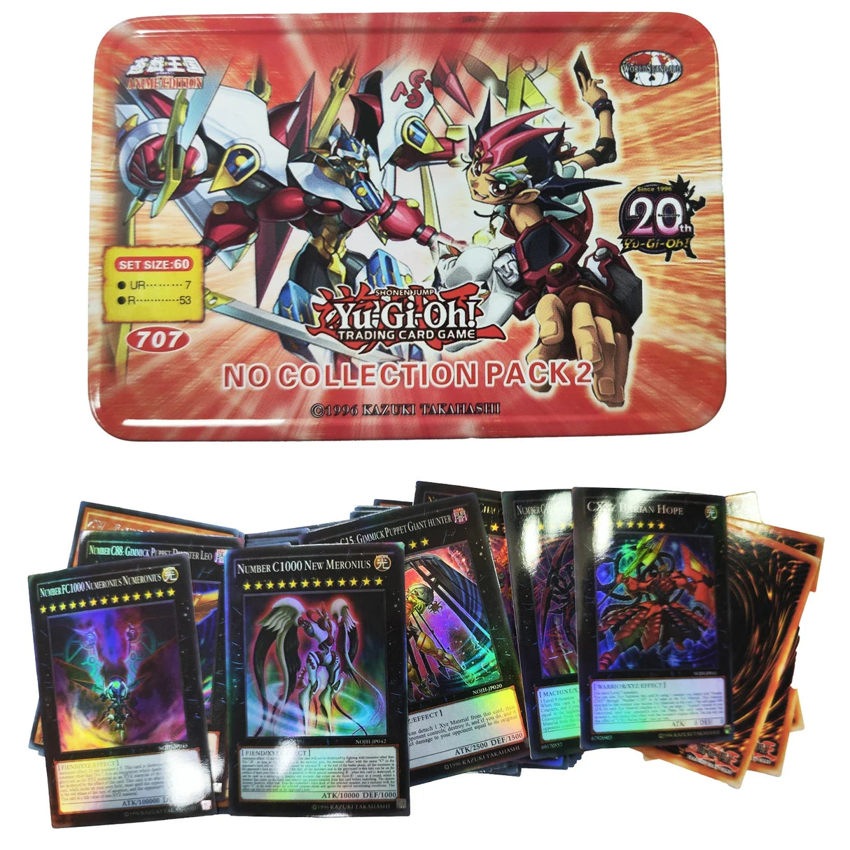 Yu Gi Oh Cards EXODIA PACK Card English Holographic Golden White Dragon Duel Game Collection Card with Tin Box
