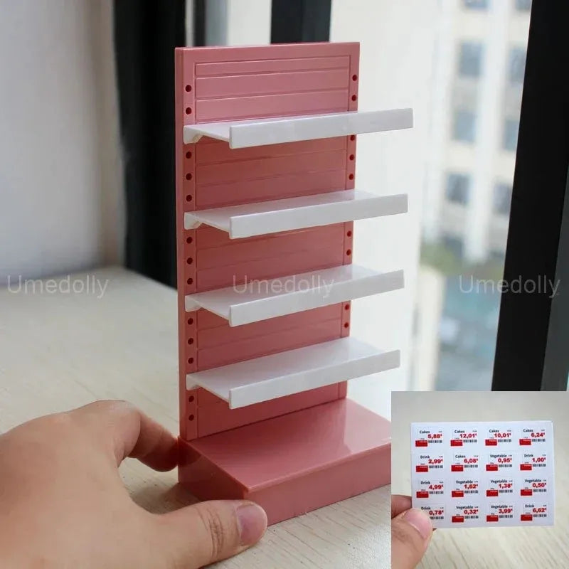 1/6 Scale Miniature Dollhouse Supermarket Store Food Mini Snacks Drinks for Doll Blyth BJD Accessories Toy