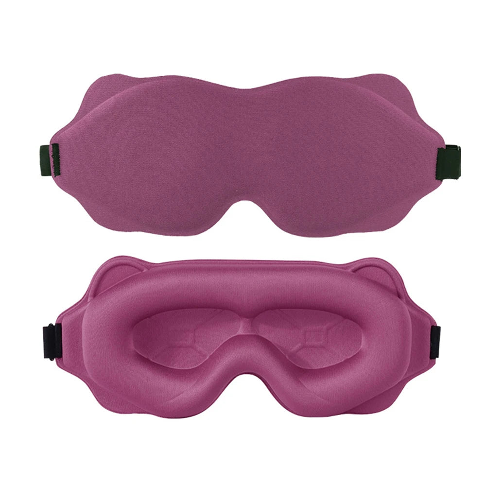 3D Sleeping Mask Block Out Light Sleep Mask For Eyes Soft Sleeping Aid Eye Mask for Travel Eyeshade Night Breathable Slaapmasker