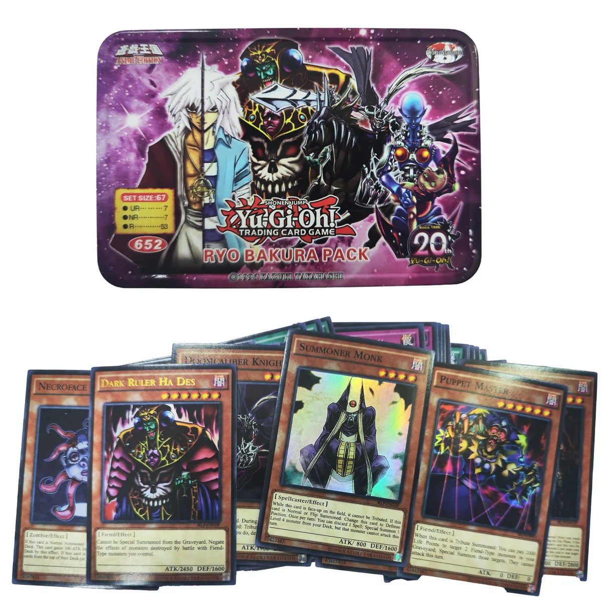 Yu Gi Oh Cards EXODIA PACK Card English Holographic Golden White Dragon Duel Game Collection Card with Tin Box
