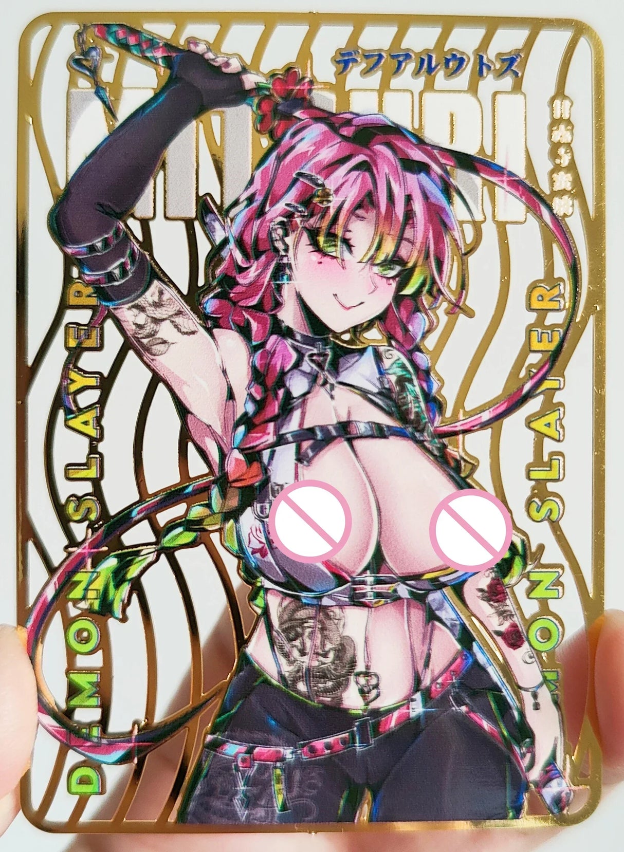 28PC/Set Anime Goddess Story DIY ACG Tsunade Albedo Kurumi Sexy Metal Card Collectible Cards Boys Play Toys Birthday Gifts