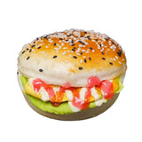 Toy Bakery Scene Model Home Ornament Simulation Kitchen Artificial Food Model Faux Fried Chicken Hamburger Fries Sandwish
