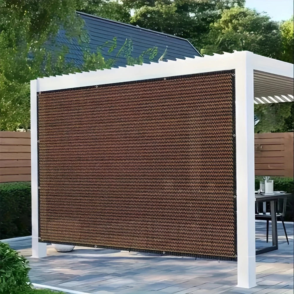 2x3m/3x4m Sunshade Net Rectangle HDPE Shade Trap with Grommets Shade Mesh Shade Canopy for Patio Backyard Lawn Garden