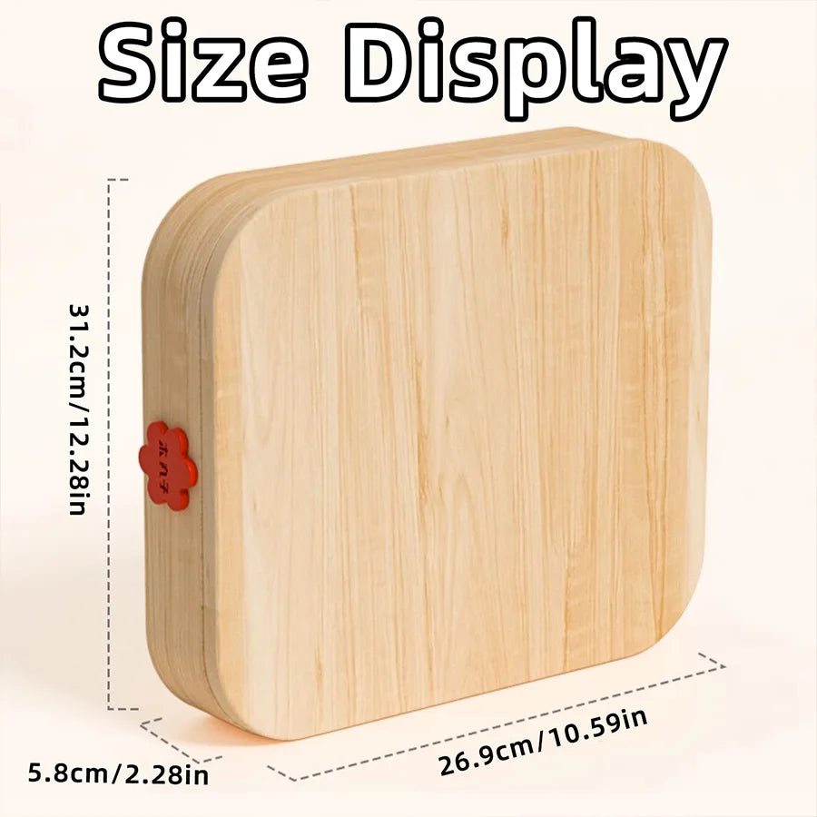 288pcs Wooden Magnetic Geometry Creative Puzzle Refrigerator Color Magnet Graphic Learning Brain Puzzle Toys Holiday Gifts