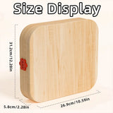 288pcs Wooden Magnetic Geometry Creative Puzzle Refrigerator Color Magnet Graphic Learning Brain Puzzle Toys Holiday Gifts