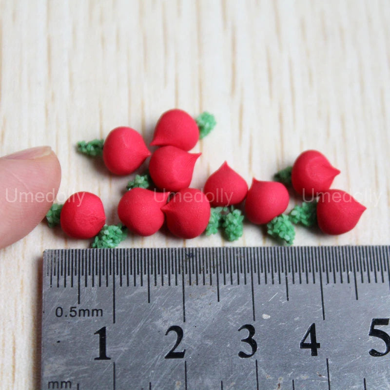 1:12 Scale Miniature Vegetable Mini Corn Carrot Pretend Play Dollhouse Food for OB11 BJD Doll Kitchen Supermarket Toy