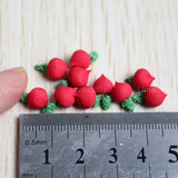 1:12 Scale Miniature Vegetable Mini Corn Carrot Pretend Play Dollhouse Food for OB11 BJD Doll Kitchen Supermarket Toy