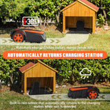 Robot Lawn Mower Automatic Robot Mower APP Controlled with Schedule Self-Charging Bluetooth/Wi-Fi Connected Robotic Lawn Mowers