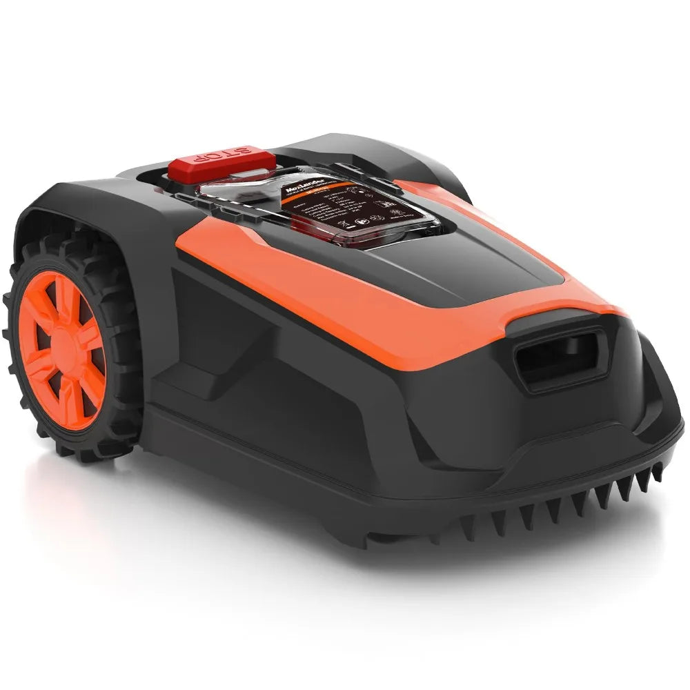 Robot Lawn Mower Automatic Robot Mower APP Controlled with Schedule Self-Charging Bluetooth/Wi-Fi Connected Robotic Lawn Mowers