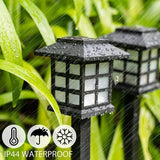 2/4/6/8/12Pcs Solar LED Pathway Lights Outdoor Waterproof Walkway Garden Decor Street Lamp for Landscape Yard Patio Driveway