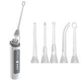 Vacuum Tonsil Stone Remover Tool Built-In LED light  8 Suction Modes Anti Bad Breath Oral Irrigator&Tongue Coating Scraper