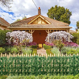 1PCS Artificial Ivy Privacy Fence Wall Screen 100X50 Greenery Backdrop Ivy Vine Leaf Hedges Fence Panels for Patio Garden