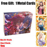2025 Peach Blossom Dew Nude Waifu Cards Goddess Story Collection Card Swimsuit Bikini Booster Box Habbies Gift