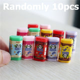 1:6 Scale Miniature Dollhouse Supermarket Shelf Mini Food Snack Beverage for Blyth BJD Doll Accessories Toy