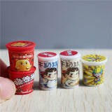 1:6 Scale Miniature Dollhouse Supermarket Shelf Mini Food Snack Beverage for Blyth BJD Doll Accessories Toy