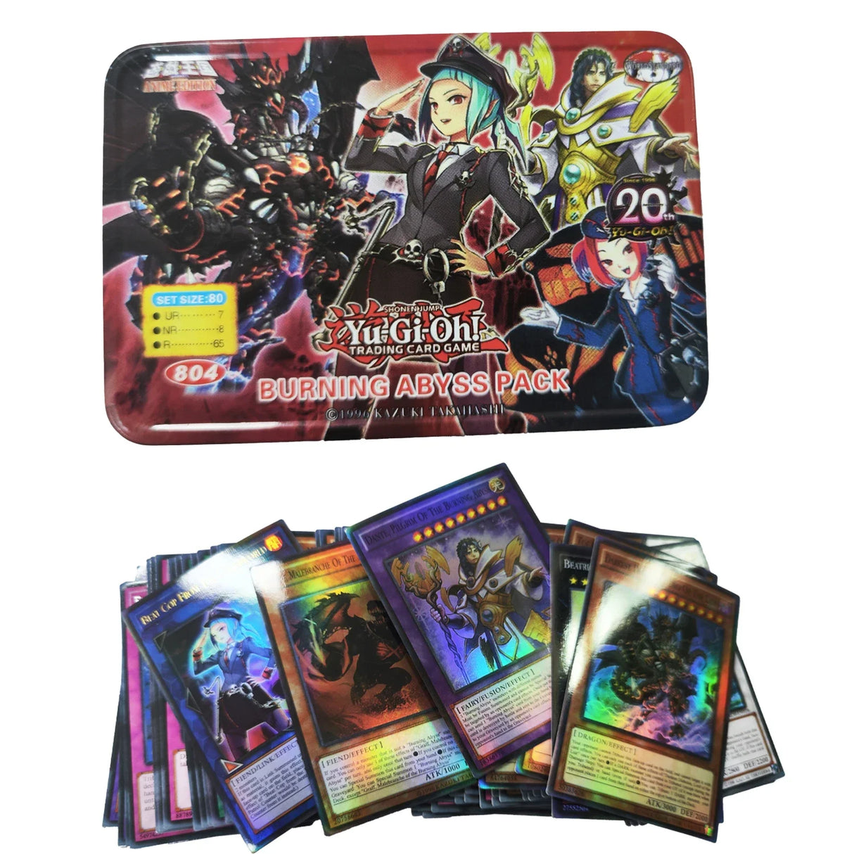 Yu Gi Oh Cards EXODIA PACK Card English Holographic Golden White Dragon Duel Game Collection Card with Tin Box