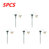 Solar Powered Flying Wobble Solar Flying Bird Butterfly Artificial Fake Hummingbird Dancing Fluttering Butterflies Garden Decor