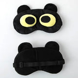1Pc Cotton Cartoon Face Sleep Eye Mask Cute Funny Eye Cover Sleeping Mask Travel Rest Eye Band Kids Beauty Health Blindfold