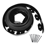 5/10M Garden Edging with Spikes Landscape Edging No Dig Flexible Lawn Edging Kit for Yard Flowerbeds