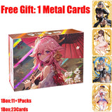 2025 Peach Blossom Dew Nude Waifu Cards Goddess Story Collection Card Swimsuit Bikini Booster Box Habbies Gift