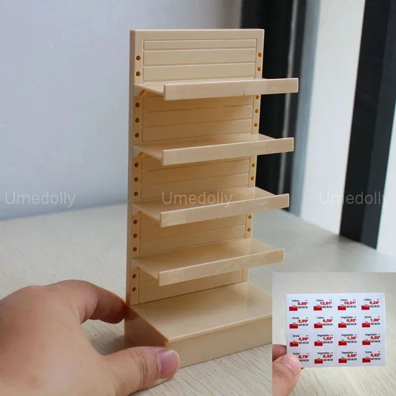 1/6 Scale Miniature Dollhouse Supermarket Store Food Mini Snacks Drinks for Doll Blyth BJD Accessories Toy