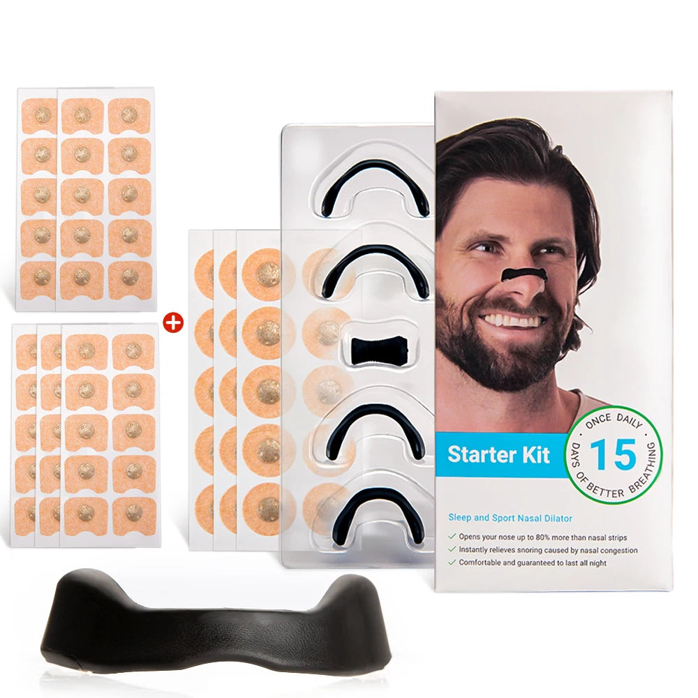Sport Nasal Dilator Sleep Nose Breathing Anti-Snoring Magnetic Nasal Strips Nasal Strips Breathing Boost Oxygen Intake