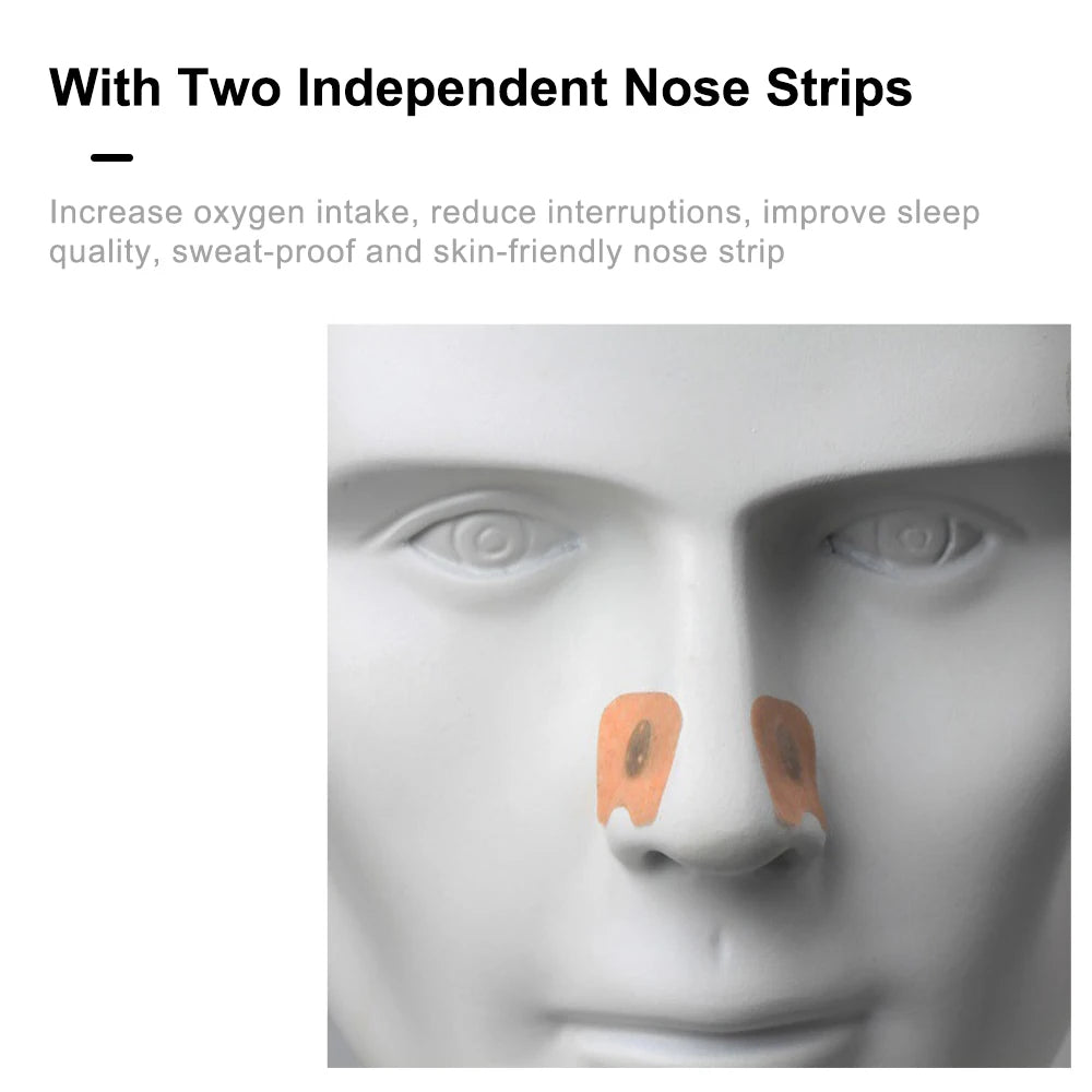 10/100/200 Pcs Nose Patches Magnetic Suction Iron Nasal Strips Increase Air Improve Sleep Quality Reduce Snoring Tools