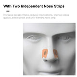 10/100/200 Pcs Nose Patches Magnetic Suction Iron Nasal Strips Increase Air Improve Sleep Quality Reduce Snoring Tools