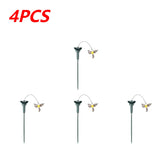 Solar Powered Flying Wobble Solar Flying Bird Butterfly Artificial Fake Hummingbird Dancing Fluttering Butterflies Garden Decor