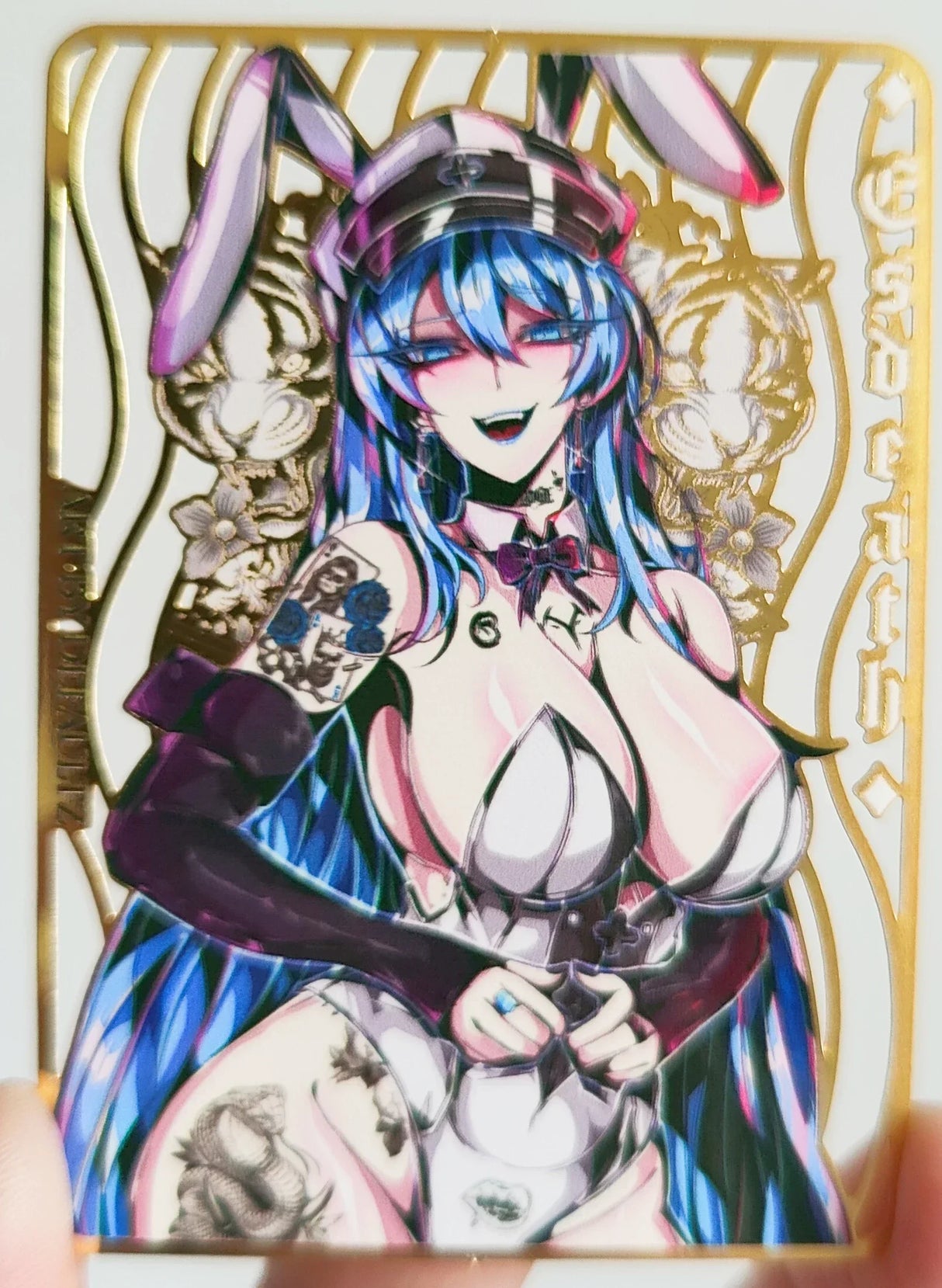 28PC/Set Anime Goddess Story DIY ACG Tsunade Albedo Kurumi Sexy Metal Card Collectible Cards Boys Play Toys Birthday Gifts