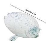 Toy Baby Sleeping Throw Pillow Gifts for Kids Girls 30CM Angry Blob Seal Pillow Chubby 3D Sea Lion Doll Plush Stuffed