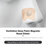 10/100/200 Pcs Nose Patches Magnetic Suction Iron Nasal Strips Increase Air Improve Sleep Quality Reduce Snoring Tools