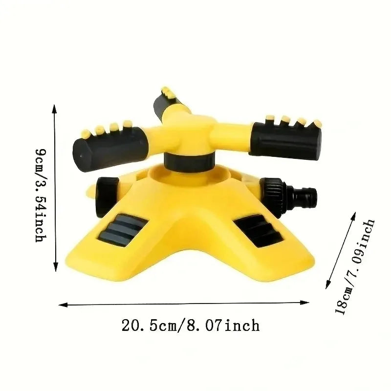 360 Degree Automatic Rotating Water pipe set Garden Lawn Sprinkler Yard Large Area Coverage Watering Irrigation Spraye
