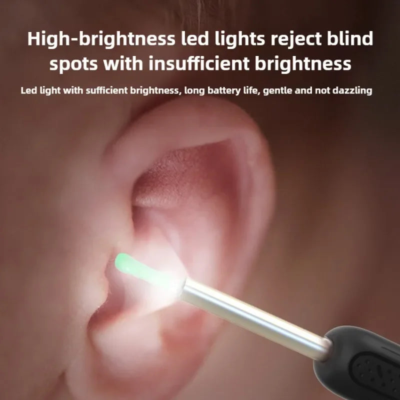 Wireless WiFi Ear Pick Otoscope Camera Borescope Luminous Ear Wax Cleaning Teeth Oral Inspection Health Care Ear Cleaner