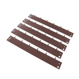 4"x39" 5x Metal Landscape Edging Steel Lawn Edging Bendable Metal Garden Barrier