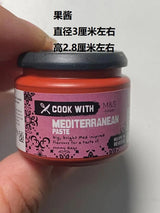 1/6 Scale Miniature Supermarket Fruit Juice Jam Daily Necessities for Doll Food Kitchen Accessories