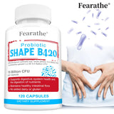 Shape B420 Probiotics, Supplement for Men and Women, Supports Digestive Health and Metabolic Rate, Promotes Nutrient Absorption