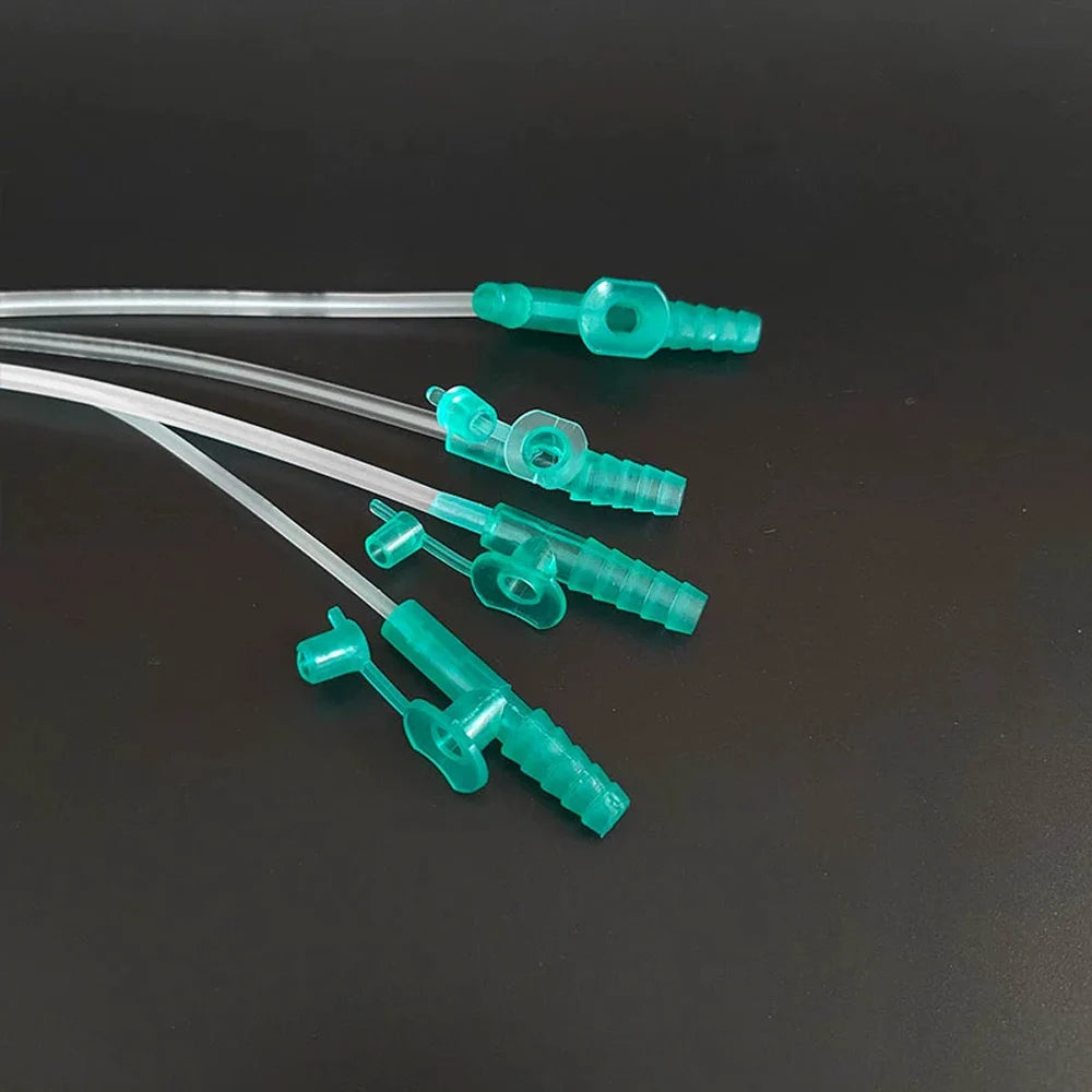 10pcs F6/F8/F10/F12/F14/F16 Adult/child Medical Oral Cavity Sterile PVC Suction Catheter Household Manual Sputum Aspirator Tube