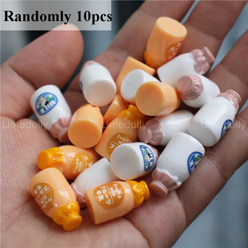 1/6 Scale Miniature Dollhouse Supermarket Store Food Mini Snacks Drinks for Doll Blyth BJD Accessories Toy