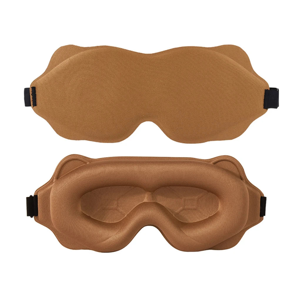 3D Sleeping Mask Block Out Light Sleep Mask For Eyes Soft Sleeping Aid Eye Mask for Travel Eyeshade Night Breathable Slaapmasker