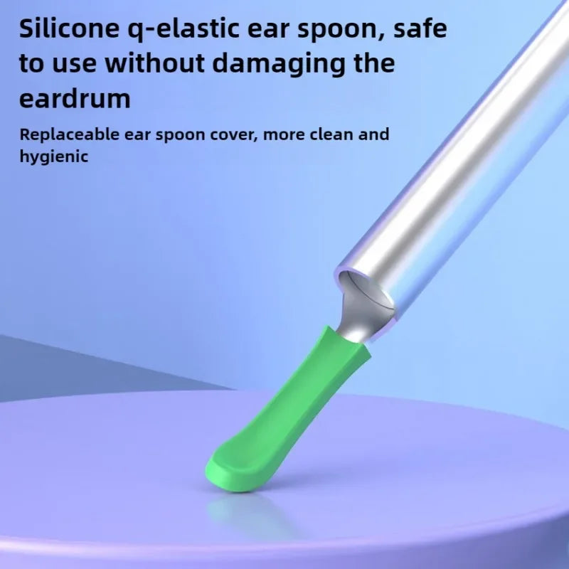 Wireless WiFi Ear Pick Otoscope Camera Borescope Luminous Ear Wax Cleaning Teeth Oral Inspection Health Care Ear Cleaner