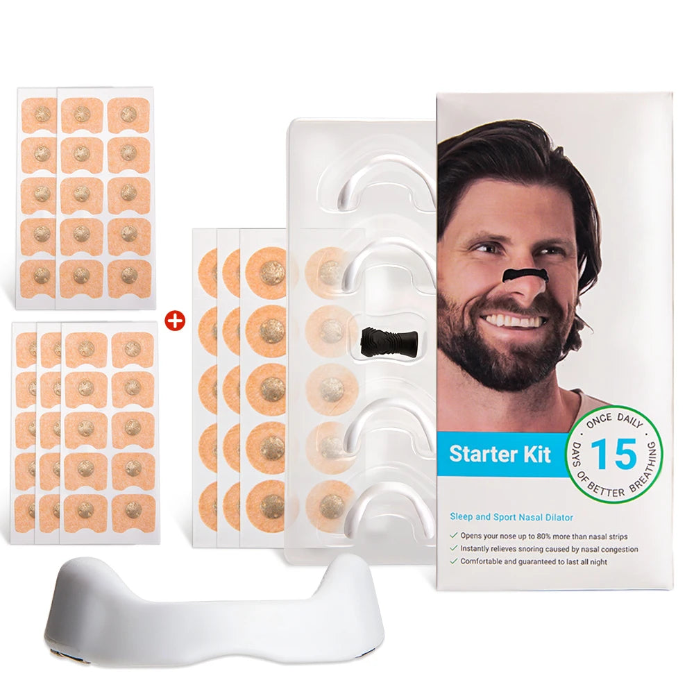 Sport Nasal Dilator Sleep Nose Breathing Anti-Snoring Magnetic Nasal Strips Nasal Strips Breathing Boost Oxygen Intake