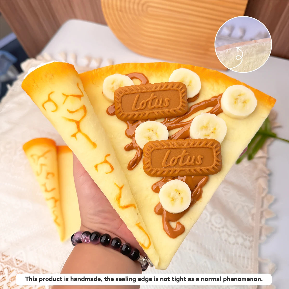 Simulated Pancake Model Fake Food Pasta Kitchen Props Gourmet Restaurant Window Decoration Home Decor