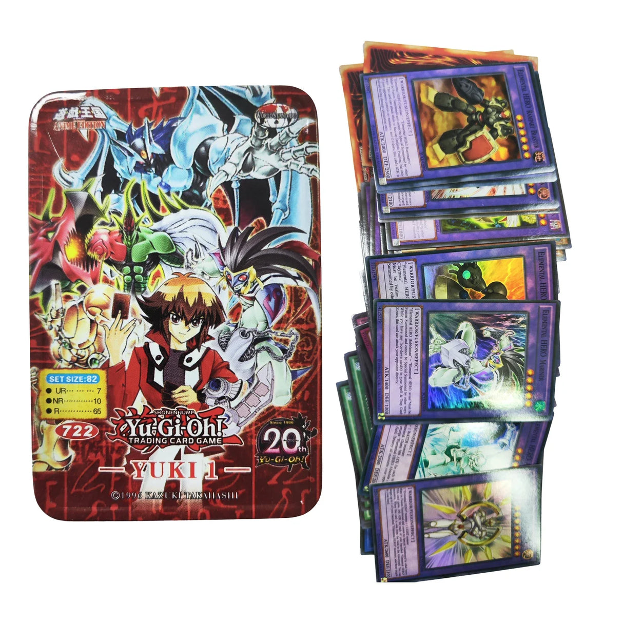 Yu Gi Oh Cards EXODIA PACK Card English Holographic Golden White Dragon Duel Game Collection Card with Tin Box