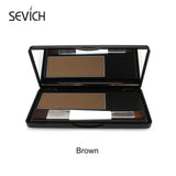 Sevich Unisex 4 Color Hair Root Touch-up Hairline Powder 8g Waterproof Hair Shadow Powder Hair Root Cover Up Concealer Hair Care