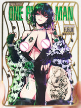 28PC/Set Anime Goddess Story DIY ACG Tsunade Albedo Kurumi Sexy Metal Card Collectible Cards Boys Play Toys Birthday Gifts