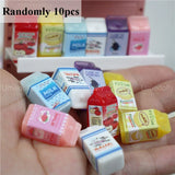 1/6 Scale Miniature Dollhouse Supermarket Store Food Mini Snacks Drinks for Doll Blyth BJD Accessories Toy