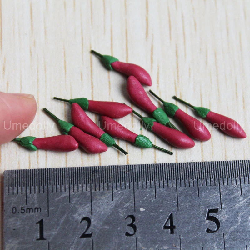 1:12 Scale Miniature Vegetable Mini Corn Carrot Pretend Play Dollhouse Food for OB11 BJD Doll Kitchen Supermarket Toy