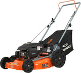 21 in. 170cc 3-in-1 Gas Walk Behind Push Lawn Mower with High Rear Wheels 2025 USA
